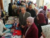 فيديو.. محافظ كفر الشيخ يشيد بمعرض المنتجات بفرع المجلس القومي للمرأة 