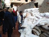 صور.. ضبط 13طن ملح طعام غير صالح للاستهلاك الأدمى بالغربية