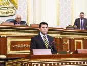 صور.. وزير الرياضىة أمام البرلمان: مصر تستهدف تصدير النجيل الصناعى للخارج