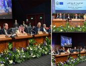 السيسى يرد على منتقدى عقوبة الإعدام: "الحق لازم يتاخد بالقانون" الرئيس يؤكد: أولوية أوروبا "الرفاهية" وأولويتنا منع بلادنا من الخراب والانهيار وقمة شرم الشيخ ساهمت فى بناء علاقات جديدة بين القادة