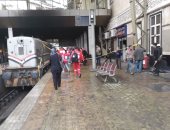 الهلال الأحمر يقدم الإسعافات والدعم النفسى للمصابين وأسر ضحايا حادث محطة مصر
