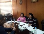 الجامعة الأمريكية تعقد لجنة لاختبار المتقدمين في مسابقة مركز التطوير المهني بجامعة المنوفية