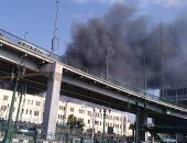 السكة الحديد: إصابات ووفيات فى حادث انحدار جرار واصطدامه برصيف محطة مصر