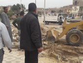 مجلس مدينة القرنة ينجح فى إزالة 41 حالة تعدي بمنطقة الرواجح
