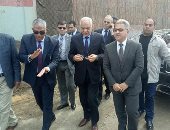 صور..السجينى ومحافظ وقيادات الجيزة يتفقدون أعمال تطوير محور صفط اللبن