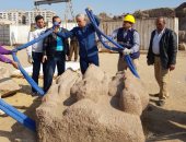 شاهد.. المتحف المصرى الكبير يستقبل 249 قطعة أثرية