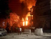 صور.. مقتل 5 أشخاص فى انفجار ضخم بالعاصمة الصومالية مقديشيو