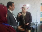محافظ الجيزة يتفقد الوحدات الصحية أول أيام حملة 100 مليون صحة 