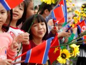 صور.. زعيم كوريا الشمالية يلتقى الرئيس الفيتنامى خلال زيارته للبلاد