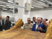 رئيس ألبانيا يزور المتحف المصرى الكبير.. ويؤكد: فخر العالم.. صور