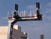 "النقل" تعلن التشغيل التجريبى لنظم كهربة إشارات برج كفر الزيات