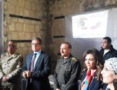  وزير الآثار يتفقد أعمال ترميم المتحف الرومانى ويؤكد الافتتاح 2020 