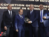 فيديو.. Business Today تكرم محمد السويدى رئيس اتحاد الصناعات المصرية بـBT100