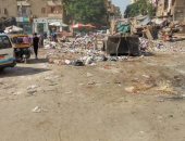 شكوى من انتشار القمامة والأسواق العشوائية بشارع مصطفى النحاس