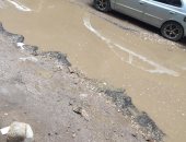 فيديو وصور.. شكوى من تراكم مياه الأمطار بشوارع فيصل فى الجيزة