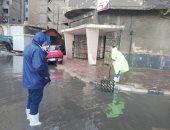 صور.. غرق شوارع الإسكندرية بمياه الأمطار.. و"الصرف الصحى" تكثف الجهود لسحبها