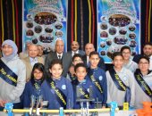 محافظ الدقهلية يكرم 9 من طلاب الفائزين بمسابقة الروبوت قبل السفر لأمريكا