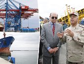 من ميناء شرق بورسعيد.. مصر فى قلب العالم والتجارة الدولية.. بورسعيد تتحول لـ"رمانة ميزان" مدن القناة بعد افتتاح الأرصفة الجديدة بالميناء..حجم التوسعة بلغ 200%.. واستقبال سفينتين عالميتين بأول أيام التشغيل.. صور