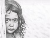 قارئ يشارك صحافة المواطن برسومات فنية و"بورتريه" باستخدام الرصاص والفحم