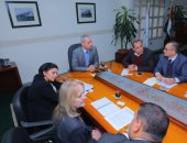 نائب وزير النقل يلتقى وفد البنك الأوروبى لإعادة الإعمار والتنمية