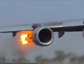 "صدفة مدمرة".. طائر يصطدم بطائرة ويتسبب فى انفجار محركها.. فيديو