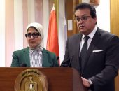 صور.. وزير التعليم العالي: المستشفيات الجامعية عالجت 30 ألف من الـ100ألف حالة حرجة 