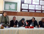  قومي المرأة ينفذ مبادرة لأني رجل وطرق الأبواب بلغة الإشارة في الوادي الجديد 