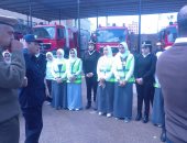 صور.. وكيل تعليم كفر الشيخ: دورات للطلاب على كيفية إطفاء الحرائق