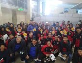 فريق الكاراتيه بالنادى الأهلى يتوجه لإسطنبول