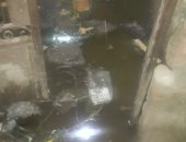 شكوى من انتشار مياه الصرف الصحى بشارع سليمان عربيد بالشرقية