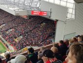 شاهد أداء جمهور ليفربول للأغنية الحماسية لتشجيع "الريدز" أمام بيرنلى