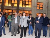 محافظ بنى سويف يتفقد أعمال التطوير بكورنيش وميدان المحطة وحديقة الخالدين