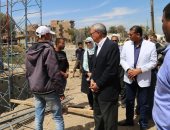 محافظ قنا يتفقد نقاط الفحص ضمن مبادرة 100 مليون صحة بمدينة قوص ونقادة