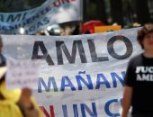 صور .. مسيرات احتجاجية فى العاصمة المكسيكية "مكسيكو سيتى" ضد حكومة أوبرادور