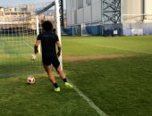 هدف عالمى لعمرو وردة فى تدريبات فريقه.. فيديو
