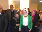 وزيرة الصحة من جنوب سيناء: نرفض تحويل المريض لتلقى الخدمة خارج المحافظة