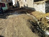 شكوى من انتشار مياه الصرف الصحى بقرية أبو بسيونى بالغربية