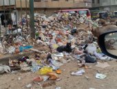 قارئ يشكو من انتشار القمامة أمام مطلع كوبرى عزبة النخل الجديد