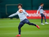 صور.. تركيز وحماس محمد صلاح فى تدريبات ليفربول قبل موقعة بايرن ميونخ