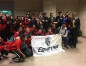 بعثة النادى الأهلى للكاراتيه تصل القاهرة بعد فوزها بكأس بطولة إسطنبول الدولية