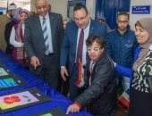 محافظ الإسكندرية يفتتح معرض لوحات الأطفال من ذوى القدرات الخاصة