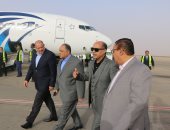 صور.. مطار أسوان يتزين لاستقبال وفود ملتقى الشباب العربى الإفريقى 2019