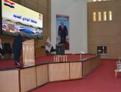 محافظ الوادى الجديد يستقبل وفد مستثمرى "تنمية الصادرات البستانية"