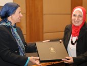صور.. وزيرة البيئة: عصر الرئيس السيسى يشهد تمكين حقيقى للمرأة المصرية