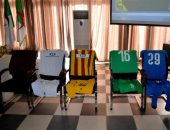 طاقم حارس نصر حسين داى سبب تغيير قميص الزمالك للأزرق