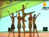 فيديو.. السيسى يشهد عرضا لـ"باليه فرعونى" ضمن احتفالية ملقتى الشباب العربى الإفريقى