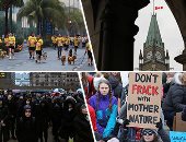 صور.. العالم هذا الصباح.. مواطنو العالم يقفون حدادا على أرواح ضحايا الهجوم الإرهابى بنيوزيلندا.. تظاهرات بعدة دول لحث الحكومات على إنقاذ الكوكب بسبب تغيرات المناخ.. وسباق ترفيهى للكلاب مع أصحابها فى الفلبين