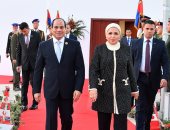 السيسى يفتتح ملتقى شباب أفريقيا بدقيقة حداد على ضحايا حادث نيوزيلندا