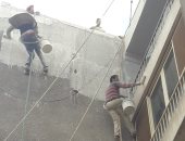 محافظ القاهرة يتفقد دهان العقارات المحيطة باستاد القاهرة استعدادا للبطولة الإفريقية