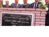 محافظ الفيوم يضع حجر الأساس للفرع الجديد لمجلس الدولة